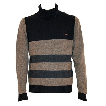 Panos Emporio Tar Turtleneck Blue